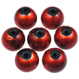 Koraliki spectra / szklane / czerwone / 8mm / 20szt
