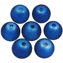Koraliki perły perełki kule kulki / szklane / j.niebieskie / 8mm / 20szt-9129