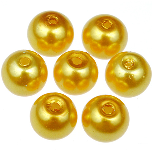 Koraliki perły perełki kule kulki / szklane / multikolor / 8mm / 50szt-7998