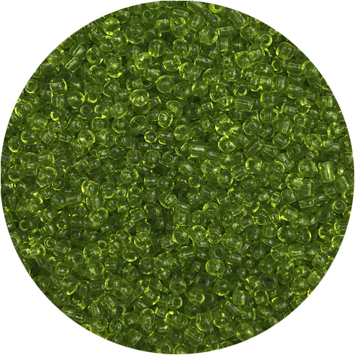 Koraliki drobne 2mm / szklane / zielony / 20g-11868