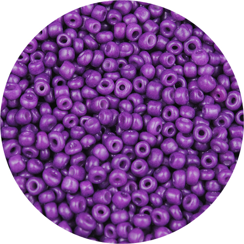 Koraliki drobne 2mm do sutaszu / szklane / fioletowe / 20g-11256