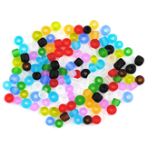 MIX koraliki drobne / szklane / multikolor / 2mm / 20gr