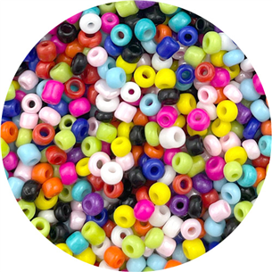 MIX koraliki drobne 2mm / szklane / 30,0g / 2000szt-12467