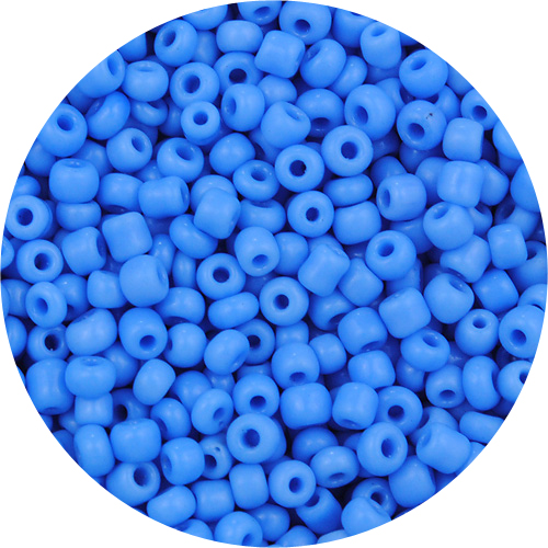 Koraliki drobne 2mm do sutaszu / szklane / niebieskie / 20g-11288