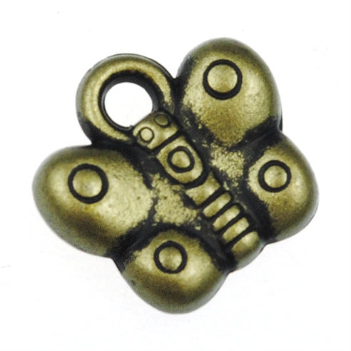 Zawieszka charms motylek wisiorek motyl / akrylowa / 12x12x4mm / 10szt-9236