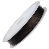 Linka jubilerska / stop metalu / brązowy / 0.38mm / 50m