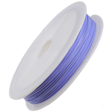 Linka jubilerska / stop metalu / fioletowy / 0.38mm / 50m