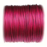Sznurek snake / syntetyczne / c.różowy / 1.5mm / 10m