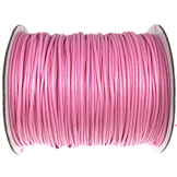 Sznurek jubilerski snake powlekany syntetyczny różowy 1.5mm 10m