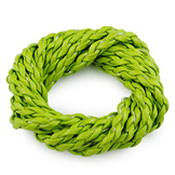 Rzemień jubilerski pleciony 3mm / ekologiczny / zielony / 1m