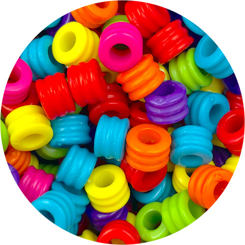 Miks koraliki walce pierścienie / akrylowe / multikolor / 4.5x6.5mm / 50szt-9279 Miks koraliki walce pierścienie / akrylowe / multikolor / 4.5x6.5mm / 50szt-9279