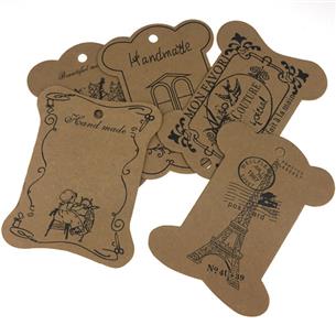 Miks plakietki do nawijania sznurków, rzemieni / karton / brązowy / 100-110mm / 3szt
-12117