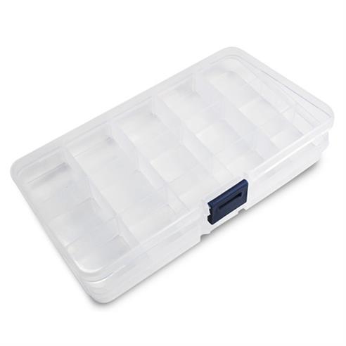 Organizer na koraliki półfabrykaty ozdoby / 175x100x25mm / 1szt-6562