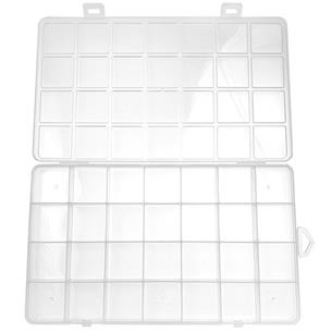 Organizer na koraliki półfabrykaty ozdoby / 225x133x14mm / 1szt-12363