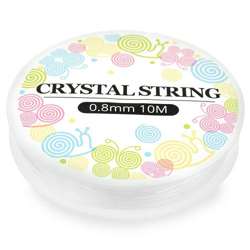 Gumka na szpulce / biała / 0.8mm / 10m / 1szt-11642