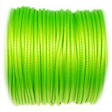 Sznurek jubilerski snake powlekany / syntetyczne / j.zielony / 2mm / 10m