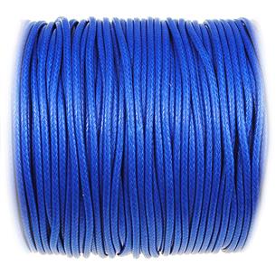 Sznurek jubilerski snake powlekany / syntetyczne / c.niebieski / 2mm / 10m-10877