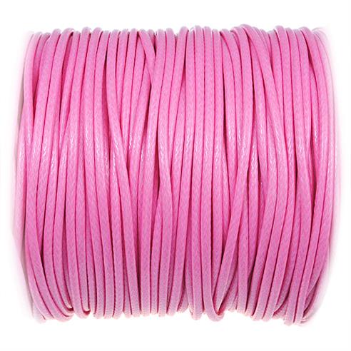 Sznurek jubilerski snake powlekany / syntetyczne / j.różowy / 2mm / 10m-10880