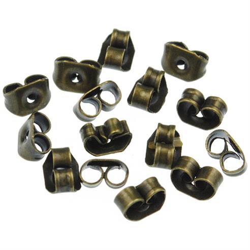 Baranki do szyftów / metalowe / brązowe / 2.7g / 50szt-8679