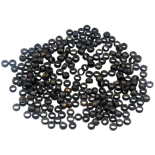 Zaciski montażowe stopery okrągłe / metalowe / brązowe / 2x1.2mm / 5.5g / 500szt-8300
