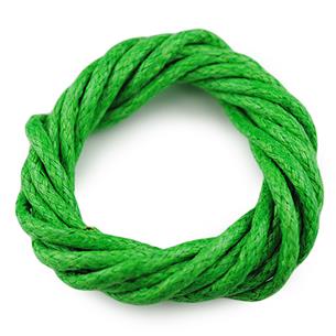 Sznurek jubilerski woskowany 2mm / ciemny zielony / 10m-6100