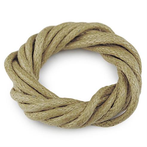 Sznurek jubilerski woskowany 2mm / j.zielony / 10m-13325