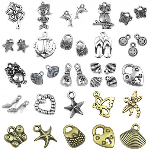 Miks zawieszki akrylowe charms 25szt-12563