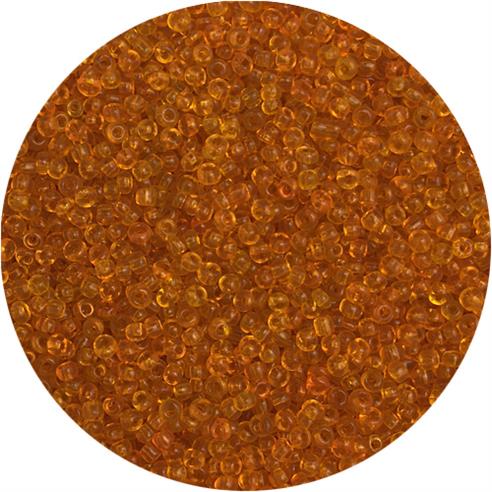 Koraliki drobne / szklane / pomarańczowe / 2mm / 20g-11849