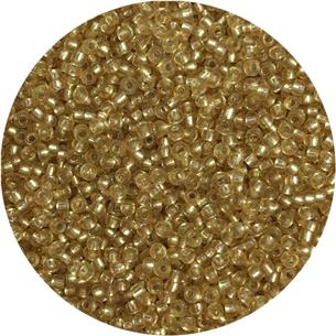 Koraliki drobne 2mm / szklane / żółty transparent / 20g-11864