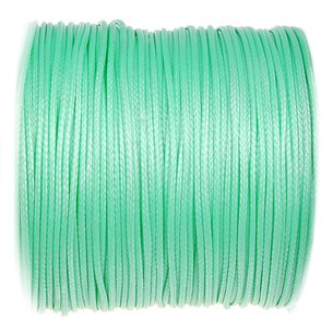 Sznurek jubilerski snake powlekany / syntetyczny / j.zielony / 1mm / 5m-13365