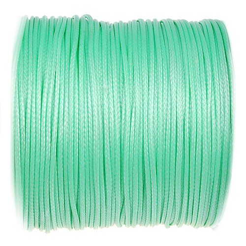 Sznurek jubilerski snake powlekany / syntetyczny / j.zielony / 1mm / 5m-13365