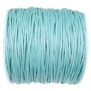 Sznurek woskowany jubilerski / bawełniane / niebieski / 1.5mm / 10m-10887