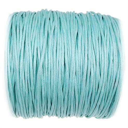 Sznurek woskowany jubilerski / bawełniane / niebieski / 1.5mm / 10m-10887