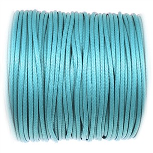 Sznurek jubilerski snake powlekany / syntetyczne / j.niebieski / 2mm / 10m-13376