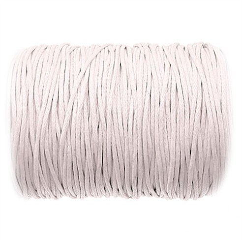 Sznurek jubilerski woskowany 1mm / ecru / 10m-13410